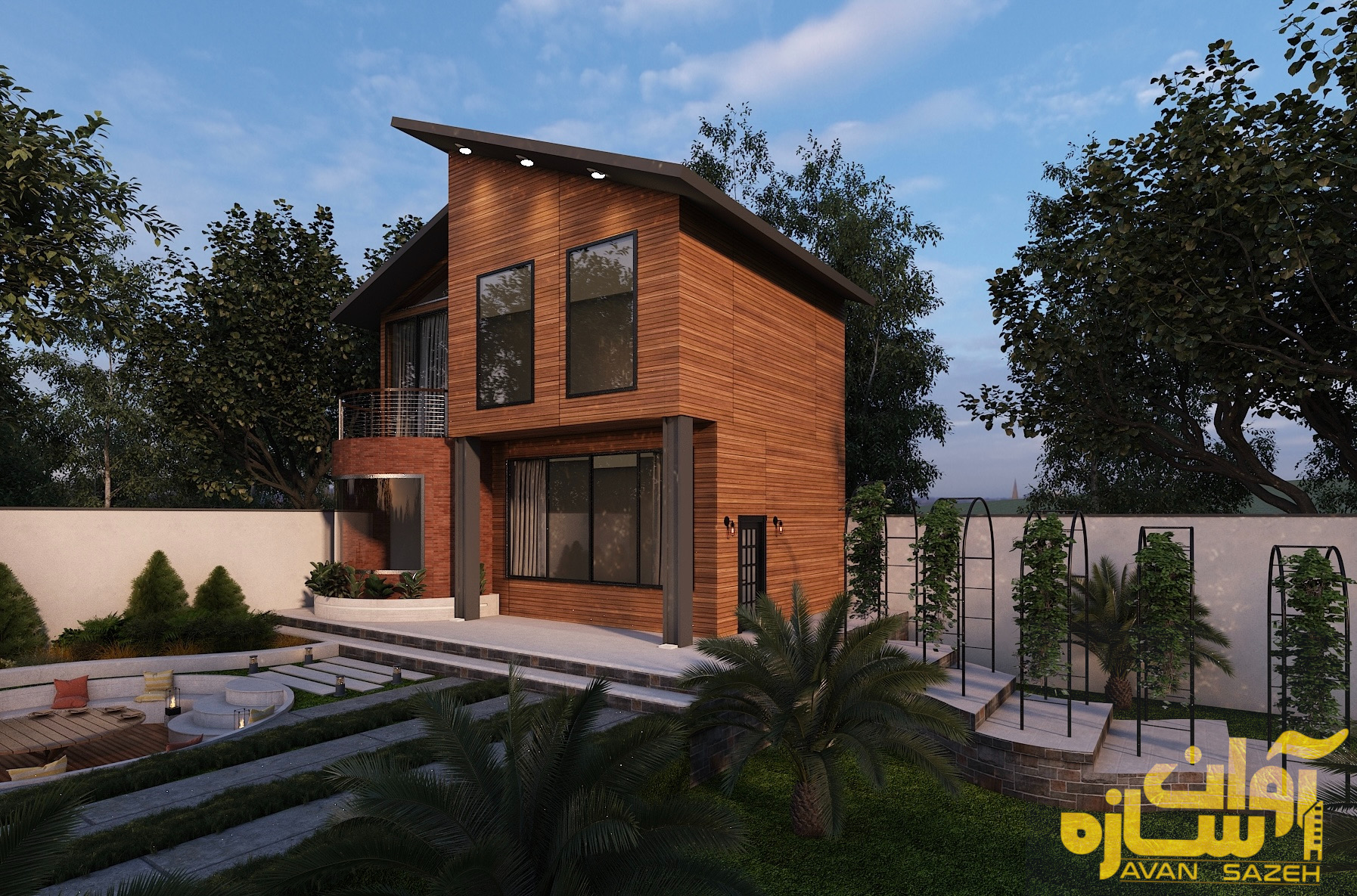 طراحی و ساخت ویلا در خوزستان